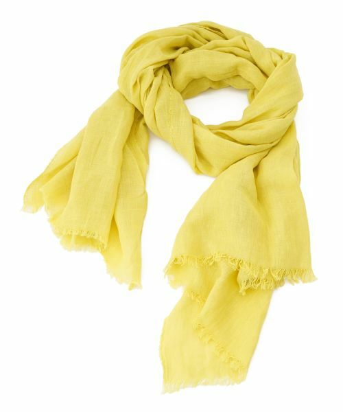 CARA O CRUZ/キャラ・オ・クルス ストール マスタード その他 CARA O CRUZ/キャラ・オ・クルス ストール マスタード その他