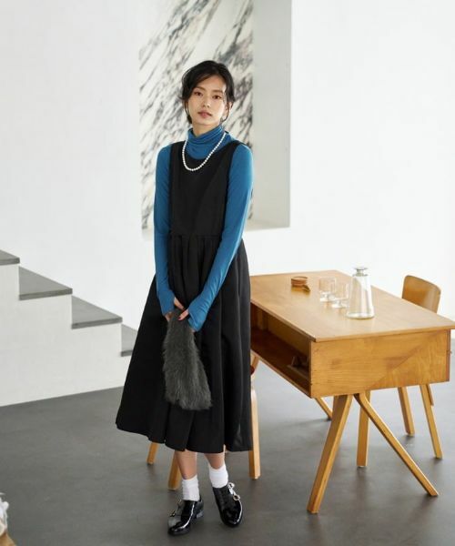 CARA O CRUZ / キャラ・オ・クルス ネックレス・ペンダント・チョーカー | 2WAY パール調とベロア切替のネックレス【セレモニー】 | 詳細5