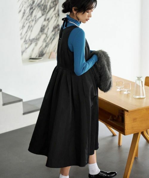 CARA O CRUZ / キャラ・オ・クルス ネックレス・ペンダント・チョーカー | 2WAY パール調とベロア切替のネックレス【セレモニー】 | 詳細6