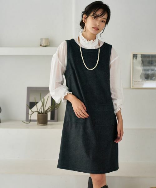 CARA O CRUZ / キャラ・オ・クルス ネックレス・ペンダント・チョーカー | 2WAY パール調とベロア切替のネックレス【セレモニー】 | 詳細7