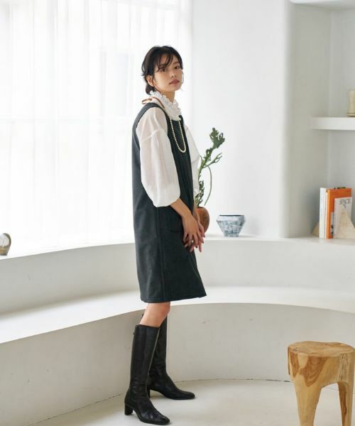 CARA O CRUZ / キャラ・オ・クルス ネックレス・ペンダント・チョーカー | 2WAY パール調とベロア切替のネックレス【セレモニー】 | 詳細8