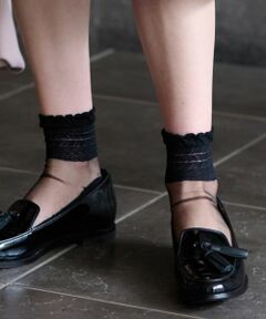 CARA O CRUZ / キャラ・オ・クルス ソックス | シースルー素材ソックス