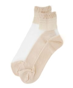 CARA O CRUZ / キャラ・オ・クルス ソックス | シースルー素材ソックス