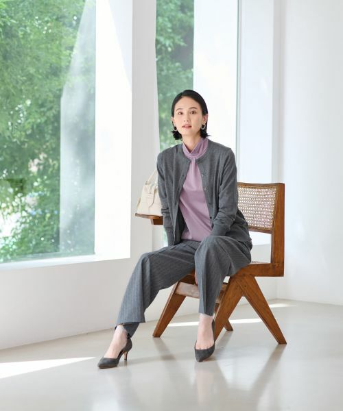 CARA O CRUZ / キャラ・オ・クルス ソックス | シアー配色クルーソックス | 詳細3