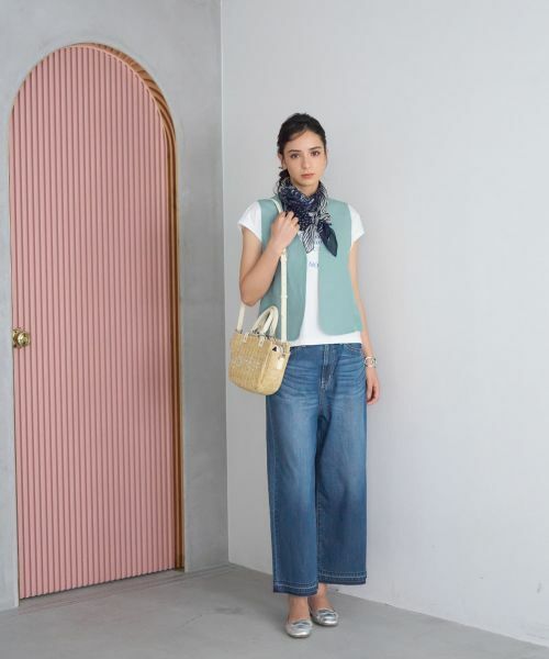 CARA O CRUZ / キャラ・オ・クルス その他パンツ | 【人気】裾断ち切り クロップドデニム | 詳細13
