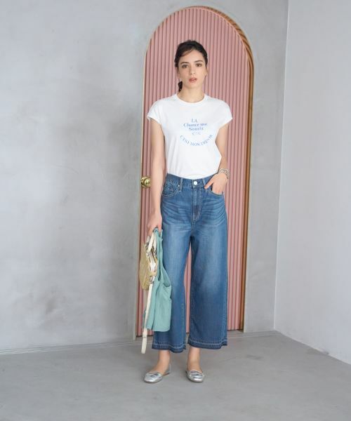 CARA O CRUZ / キャラ・オ・クルス その他パンツ | 【人気】裾断ち切り クロップドデニム | 詳細17