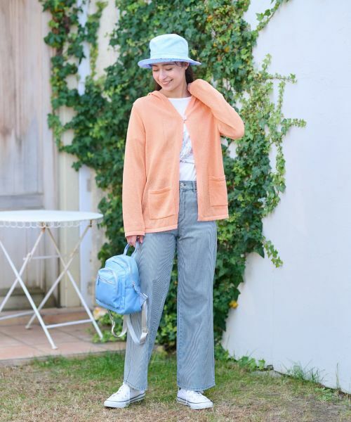 CARA O CRUZ / キャラ・オ・クルス カットソー | 洗える スパンコール刺繍の旅Tシャツ | 詳細17