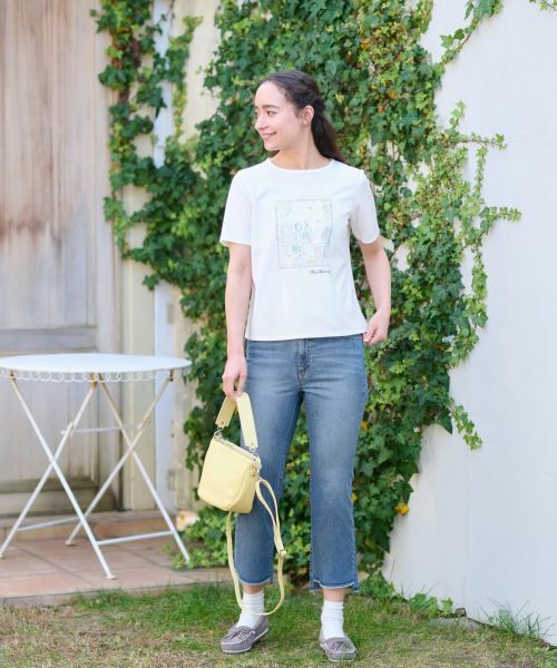 CARA O CRUZ / キャラ・オ・クルス カットソー | 洗える スパンコール刺繍の旅Tシャツ | 詳細19