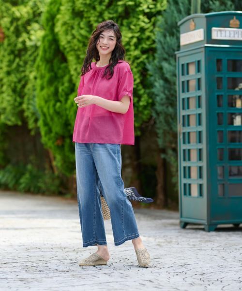 CARA O CRUZ / キャラ・オ・クルス シャツ・ブラウス | ギャザーブラウス | 詳細11