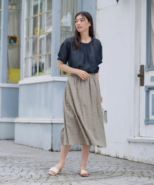 CARA O CRUZ / キャラ・オ・クルス シャツ・ブラウス | ギャザーブラウス | 詳細21