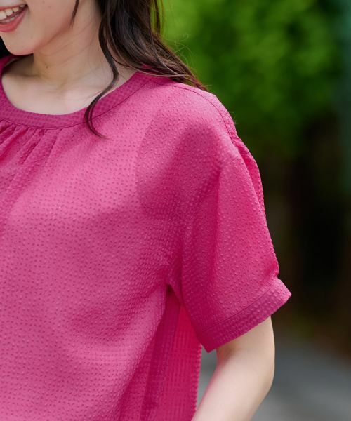 CARA O CRUZ / キャラ・オ・クルス シャツ・ブラウス | ギャザーブラウス | 詳細25