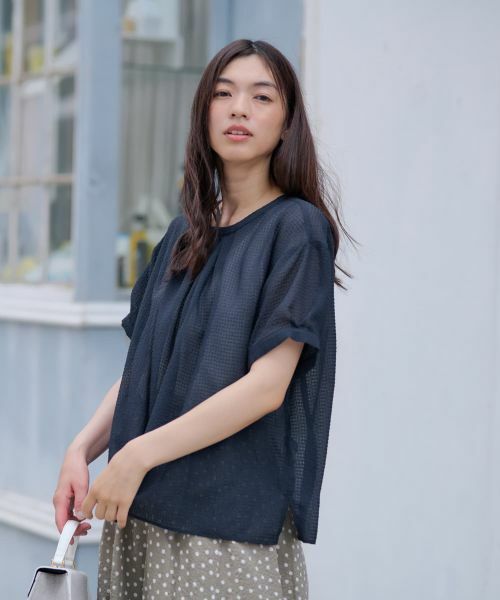 CARA O CRUZ / キャラ・オ・クルス シャツ・ブラウス | ギャザーブラウス | 詳細3