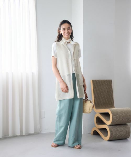 CARA O CRUZ / キャラ・オ・クルス テーラードジャケット | ニットテーラードジレ | 詳細18