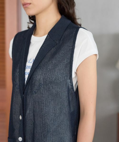 CARA O CRUZ / キャラ・オ・クルス テーラードジャケット | ニットテーラードジレ | 詳細24