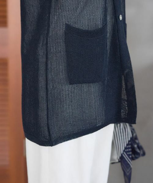 CARA O CRUZ / キャラ・オ・クルス テーラードジャケット | ニットテーラードジレ | 詳細26