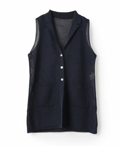 CARA O CRUZ / キャラ・オ・クルス テーラードジャケット | ニットテーラードジレ | 詳細28