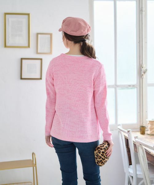 CARA O CRUZ / キャラ・オ・クルス カーディガン・ボレロ | 洗える メランジ調カーディガン【CoC by CARA O CRUZ】 | 詳細12