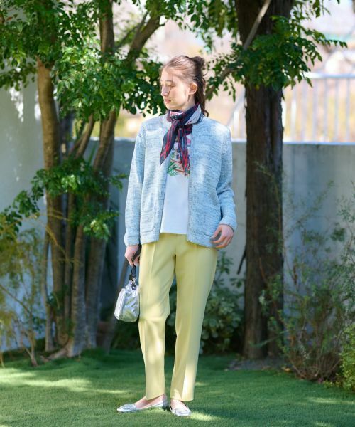 CARA O CRUZ / キャラ・オ・クルス カーディガン・ボレロ | 洗える メランジ調カーディガン【CoC by CARA O CRUZ】 | 詳細15