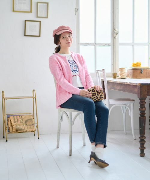 CARA O CRUZ / キャラ・オ・クルス カーディガン・ボレロ | 洗える メランジ調カーディガン【CoC by CARA O CRUZ】 | 詳細19