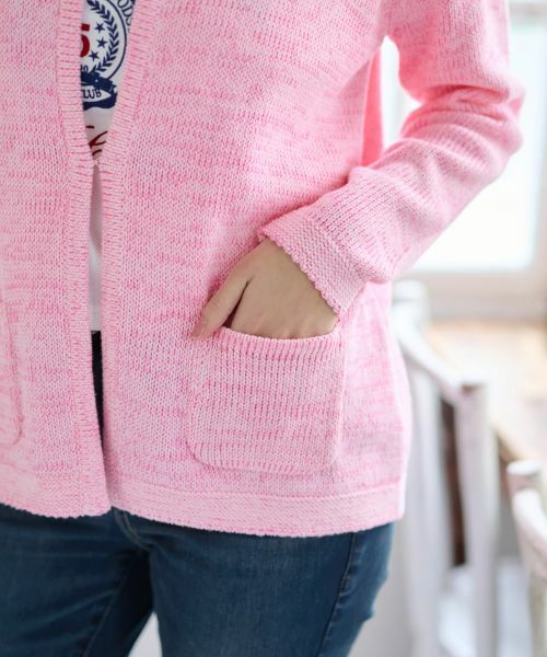 CARA O CRUZ / キャラ・オ・クルス カーディガン・ボレロ | 洗える メランジ調カーディガン【CoC by CARA O CRUZ】 | 詳細28