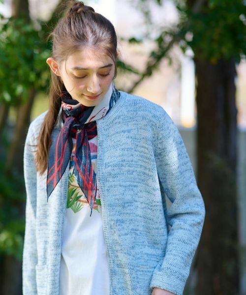 CARA O CRUZ / キャラ・オ・クルス カーディガン・ボレロ | 洗える メランジ調カーディガン【CoC by CARA O CRUZ】 | 詳細5