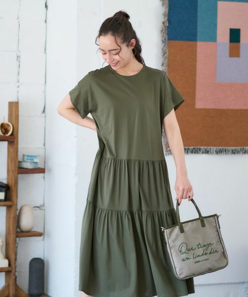 CARA O CRUZ / キャラ・オ・クルス ドレス | ティアードワンピース | 詳細10