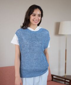 CARA O CRUZ / キャラ・オ・クルス テーラードジャケット | 麻混ニットベスト【CoC by CARA O CRUZ】