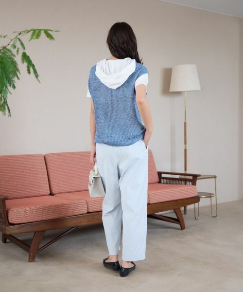 CARA O CRUZ / キャラ・オ・クルス テーラードジャケット | 麻混ニットベスト【CoC by CARA O CRUZ】 | 詳細20