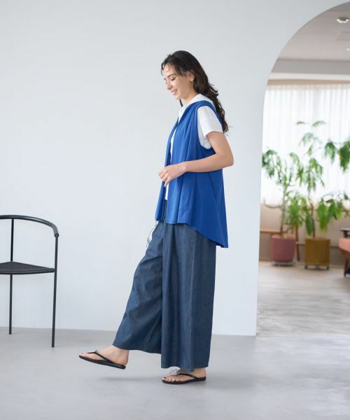 CARA O CRUZ / キャラ・オ・クルス テーラードジャケット | 【人気】フロントドレープジレ | 詳細19