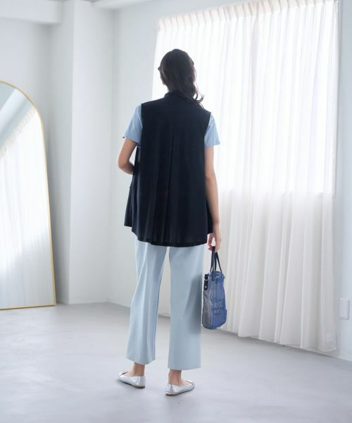 CARA O CRUZ / キャラ・オ・クルス テーラードジャケット | 【人気】フロントドレープジレ | 詳細25