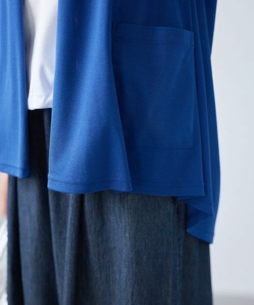 CARA O CRUZ / キャラ・オ・クルス テーラードジャケット | 【人気】フロントドレープジレ | 詳細30