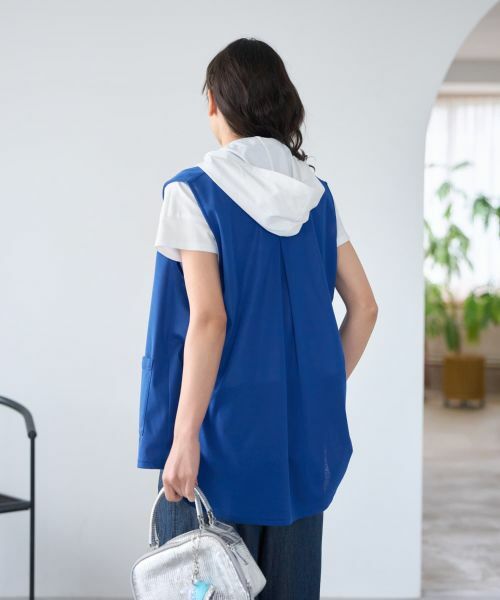 CARA O CRUZ / キャラ・オ・クルス テーラードジャケット | 【人気】フロントドレープジレ | 詳細9