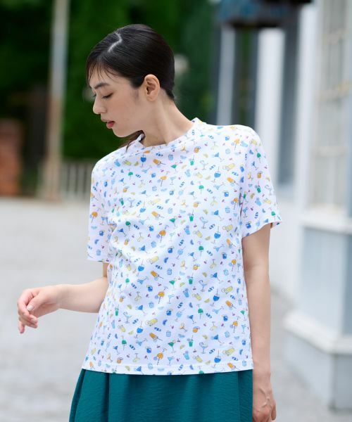 CARA O CRUZ / キャラ・オ・クルス カットソー | プリントカットソー | 詳細1