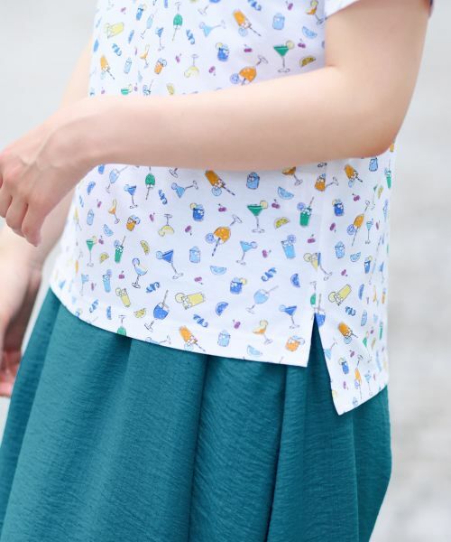 CARA O CRUZ / キャラ・オ・クルス カットソー | プリントカットソー | 詳細20