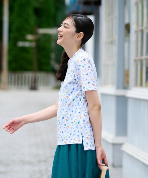 CARA O CRUZ / キャラ・オ・クルス カットソー | プリントカットソー | 詳細5