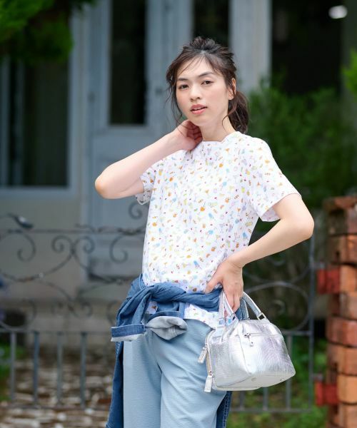 CARA O CRUZ / キャラ・オ・クルス カットソー | プリントカットソー | 詳細8