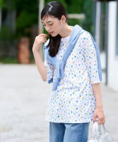 CARA O CRUZ / キャラ・オ・クルス カットソー | プリントカットソー