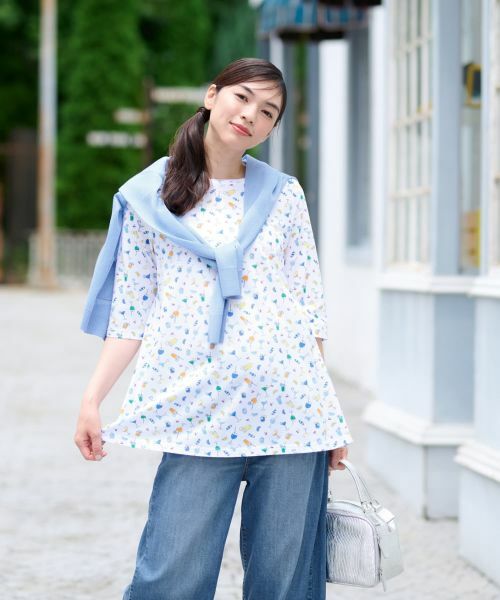 CARA O CRUZ / キャラ・オ・クルス カットソー | プリントカットソー | 詳細1