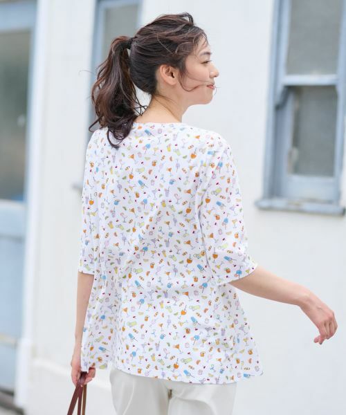 CARA O CRUZ / キャラ・オ・クルス カットソー | プリントカットソー | 詳細10