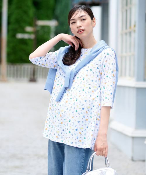 CARA O CRUZ / キャラ・オ・クルス カットソー | プリントカットソー | 詳細2