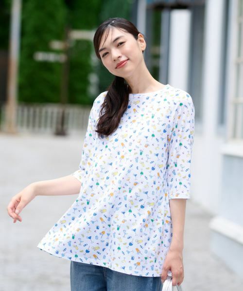 CARA O CRUZ / キャラ・オ・クルス カットソー | プリントカットソー | 詳細6