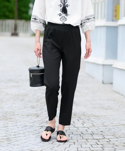 CARA O CRUZ / キャラ・オ・クルス その他パンツ | ウエストゴムパンツ | 詳細1