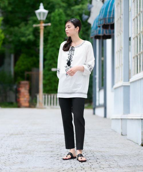 CARA O CRUZ / キャラ・オ・クルス その他パンツ | ウエストゴムパンツ | 詳細16