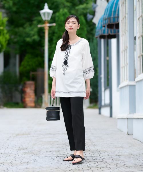 CARA O CRUZ / キャラ・オ・クルス その他パンツ | ウエストゴムパンツ | 詳細17