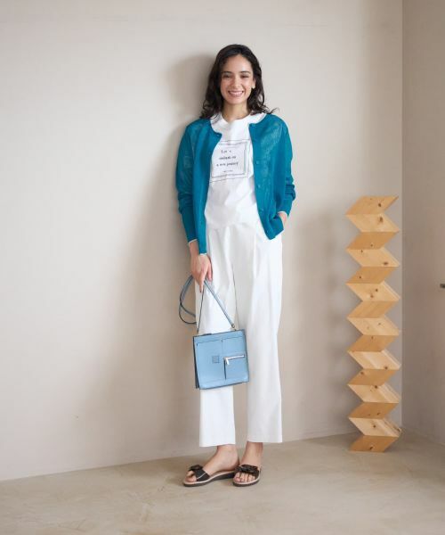 CARA O CRUZ / キャラ・オ・クルス カーディガン・ボレロ | 洗えるクルーネックカーディガン | 詳細18