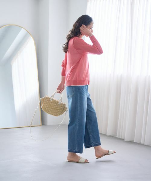 CARA O CRUZ / キャラ・オ・クルス カーディガン・ボレロ | 洗えるクルーネックカーディガン | 詳細23