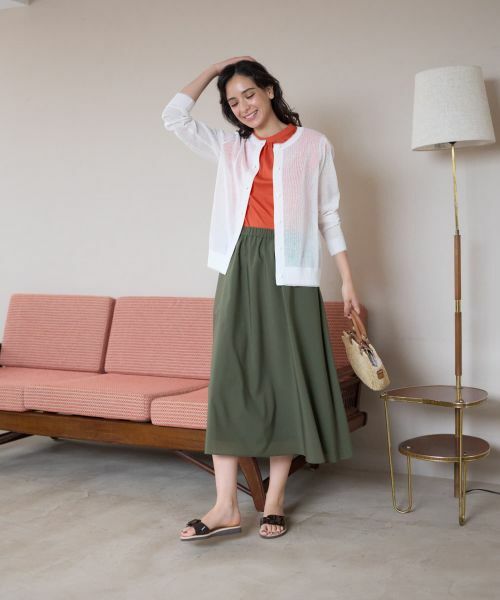 CARA O CRUZ / キャラ・オ・クルス カーディガン・ボレロ | 洗えるクルーネックカーディガン | 詳細27