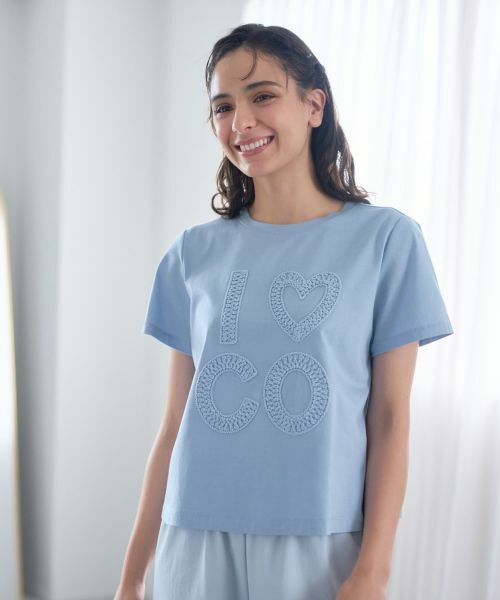 CARA O CRUZ / キャラ・オ・クルス Tシャツ | 【人気】ロゴ刺繍Tシャツ | 詳細1