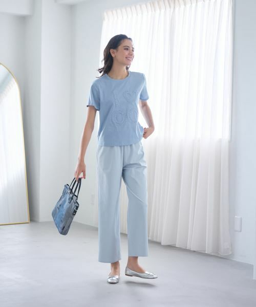 CARA O CRUZ / キャラ・オ・クルス Tシャツ | 【人気】ロゴ刺繍Tシャツ | 詳細10