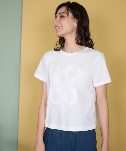 CARA O CRUZ / キャラ・オ・クルス Tシャツ | 【人気】ロゴ刺繍Tシャツ | 詳細8